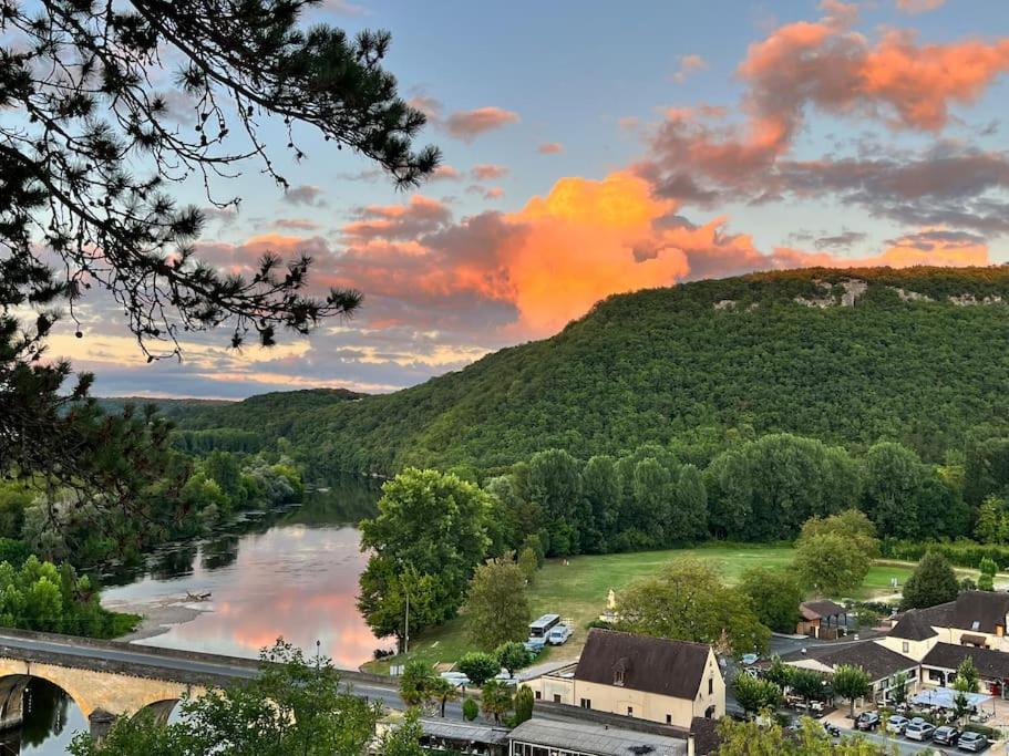 Vue Magique A Castelnaud Villa Kültér fotó