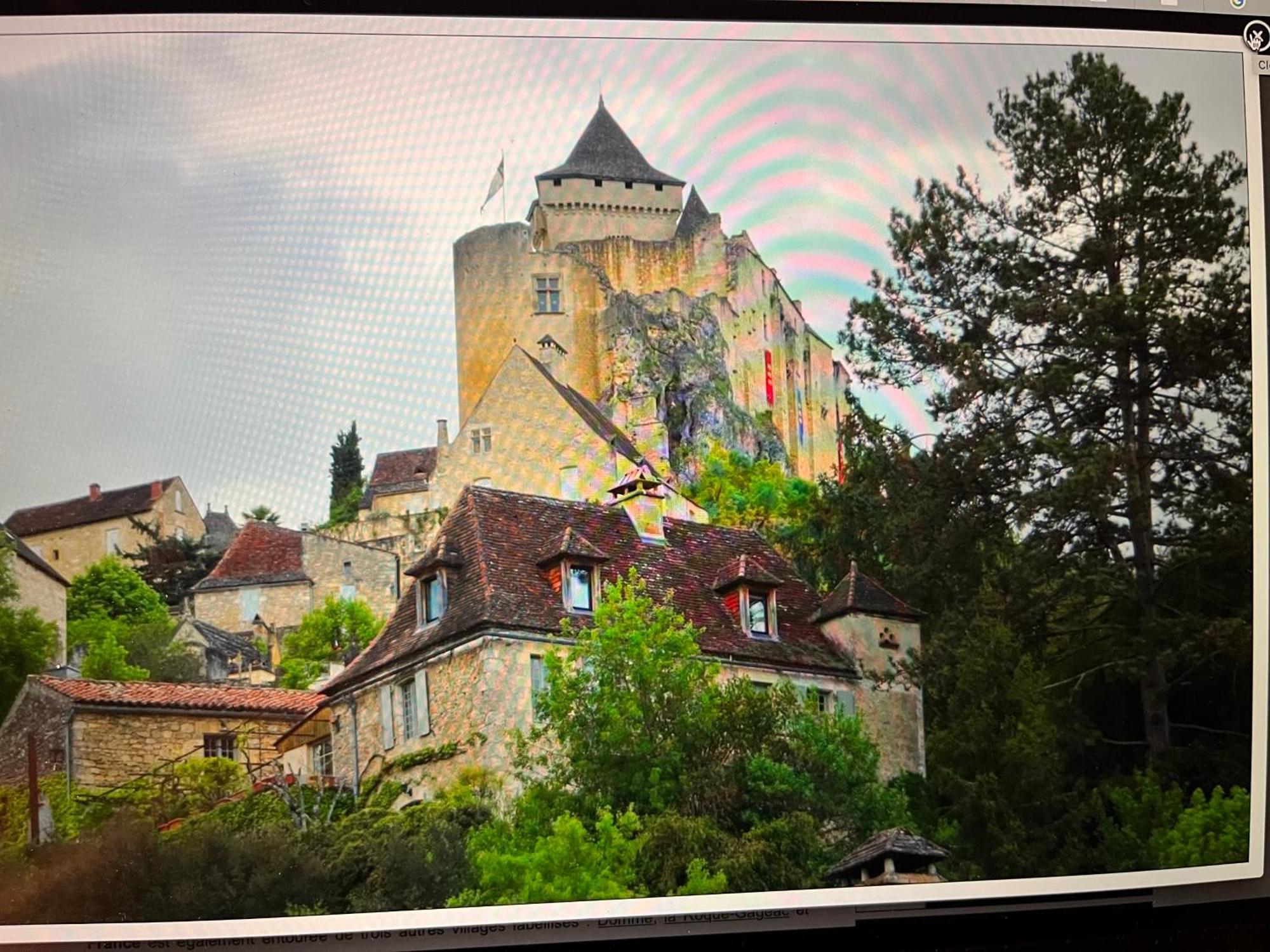 Vue Magique A Castelnaud Villa Kültér fotó