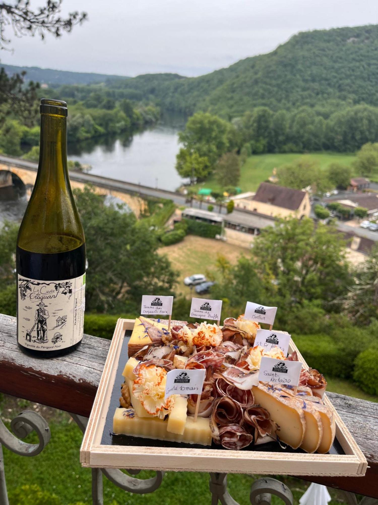 Vue Magique A Castelnaud Villa Kültér fotó